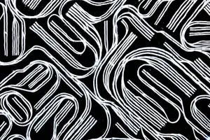 a black and white background with white lines jigsaw puzzle