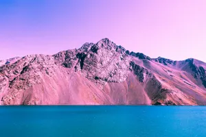mountain beside body of water jigsaw puzzle