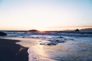 body of water during sunset jigsaw puzzle