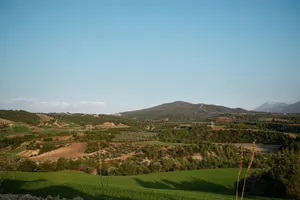 Beautiful view of the rolling hills and valleys in Düziçi, Osmaniye, Türkiye. jigsaw puzzle