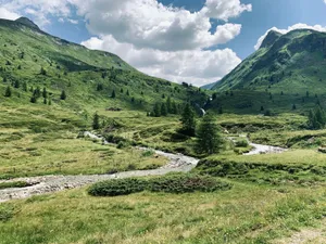 Explore the serene and picturesque mountain landscape of Bad Gastein, Austria jigsaw puzzle