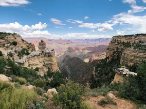Breathtaking landscape of Grand Canyon West under a clear blue sky. jigsaw puzzle