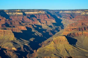Breathtaking landscape of the Grand Canyon's vast geological formations in Arizona. jigsaw puzzle