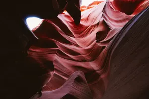 Explore the mesmerizing natural formations of sandstone in Antelope Canyon. jigsaw puzzle