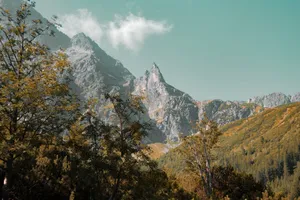 Explore the serene mountain landscape of Zakopane, Poland under a clear sky. jigsaw puzzle