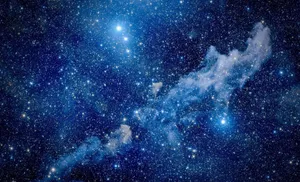 Breathtaking view of a starry sky with a majestic nebula in deep space. jigsaw puzzle