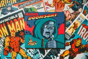 A vibrant assortment of classic hero comic book covers featuring iconic characters and designs. jigsaw puzzle