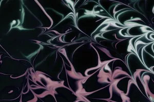 Captivating abstract design with swirling pastel patterns against a dark backdrop, evoking a modern artistic vibe. jigsaw puzzle