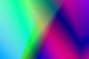 A dynamic and vibrant abstract gradient with blue, green, pink, and purple hues blending seamlessly. jigsaw puzzle