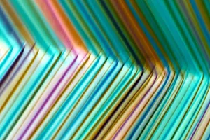 Colorful abstract pattern featuring dynamic lines and vibrant hues, ideal for modern art lovers. jigsaw puzzle