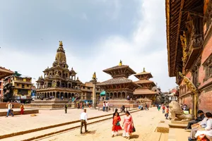 Discover the rich history and culture of Patan Durbar Square, a UNESCO World Heritage site in Kathmandu, Nepal. jigsaw puzzle