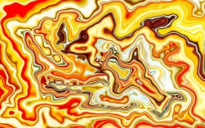 Dynamic abstract image featuring vibrant swirls in warm tones of red, yellow, and orange. jigsaw puzzle