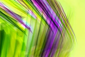 Dynamic abstract image featuring vibrant green and purple waves. Perfect for modern design. jigsaw puzzle